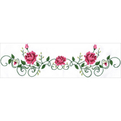 Rose Vine - Stamped Pillowcase Pair For Embroidery 20"X30"