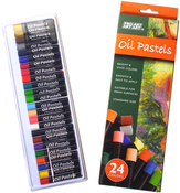 Assorted Colors - Pro Art Oil Pastels 24/Pkg