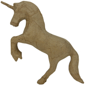 Unicorn - Paper-Mache Figurine 4.5"