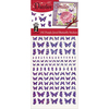 Jewel Butterflies-Purple - Dazzles Stickers