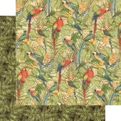 Birds Of A Feather Paper - Safari Adventure - Graphic 45