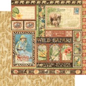 Amazing Africa Paper - Safari Adventure - Graphic 45