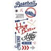 Baseball Hey Batter - Paper House Puffy Stickers