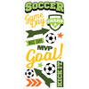 Soccer Champ - Paper House Puffy Stickers