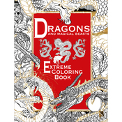 Extreme Coloring Dragons & Magcl Bs - Sterling Publishing