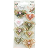 Hearts - Dovecraft Floral Muse Accordion Stickers 8/Pkg
