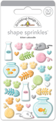 Kitten Caboodle Shape Stickers - Doodlebug