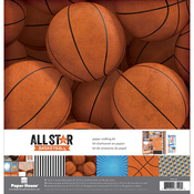 Basketball - Paper House Paper Crafting Kit 12"X12"
