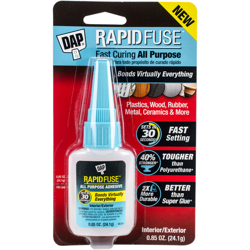 Dap > .85oz Clear - DAP Rapid Fuse All Purpose Glue: A Cherry On Top