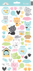 Kitten Smitten Icon Stickers - Doodlebug