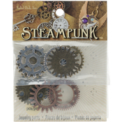 Gears - Steampunk Metal Accents 9/Pkg