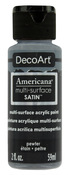Pewter - Americana Multi-Surface Satin Acrylic Paint 2oz