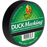 Black - Duck Masking Tape .94"X30yd