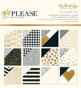 Yes, Please 6 x 6 Paper Pad - My Minds Eye