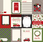 3x4 Journaling Cards Paper - Christmas Delivery - Carta Bella