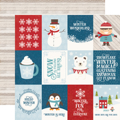 3x4 Journaling Cards Paper - I Love Winter - Echo Park