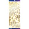 Gold Foil Fashion Dimensional Stickers - Sticko