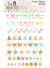 The Reset Girl Enamel Shapes & Dots - Simple Stories