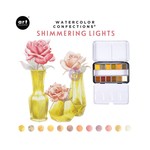Shimmering Lights Confections Watercolor Pans 12/Pk - Prima