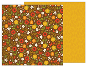Fall Florals Paper - Woodland Forest - Pebbles