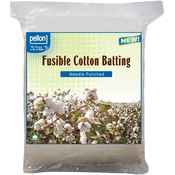 Crib Size 45"X60" FOB: MI - Pellon Fusible Cotton Batting