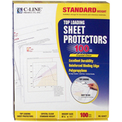 Clear - Top Loading Sheet Protectors 8.5"X11" 100/Pkg