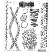 Anatomy Of A Page - Dyan Reaveley's Dylusions Cling Stamp Collections 8.5"X7"