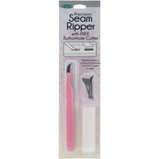 Pink - Precision Seam Ripper With Free Buttonhole Cutter