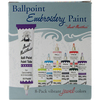 Jewel Colors - Aunt Martha's Ballpoint Paint Tubes 1oz 8/Pkg