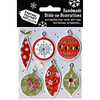 Red & Green Ornaments - Express Yourself MIP 3D Stickers