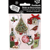 Tree, Wine, Stocking & Ornaments - Express Yourself MIP 3D Stickers
