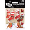 4 Stockings & 2 Robins - Express Yourself MIP 3D Stickers