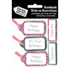 Pink & Silver Banners - Express Yourself MIP 3D Stickers