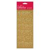 Gold Stockings Outline Stickers - Docrafts