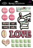Love You Epoxy Stickers - Prima