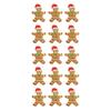 Gingerbread Paper House Puffy Stickers