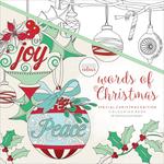 Words Of Christmas KaiserColour Perfect Bound Coloring Book