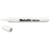 White - Metallic Permanent Marker 1.2mm Fine Point