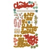 Merry & Bright Puffy Design Stickers - Fancy Pants