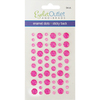 Hot Pink - Eyelet Outlet Adhesive-Back Enamel Dots 54/Pkg
