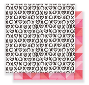 Hugs & Kisses Paper - Heart Day - Crate Paper