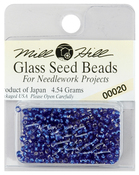 Royal Blue - Mill Hill Glass Seed Beads 4.54g