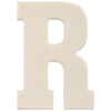 R - Baltic Birch University Font Letters & Numbers 5.25"