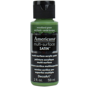 Woodland Green - Americana Multi-Surface Satin Acrylic Paint 2oz