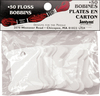 50/Pkg - Cardboard Floss Bobbins