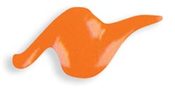 Shiny - Bright Orange - Scribbles 3D Fabric Paint 1oz