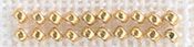 Gold - Mill Hill Petite Glass Seed Beads 2mm 1.6g