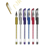 Metallics - Living In Color Color-Flow Gel Pen Set 6/Pkg