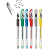Metallics - Living In Color Color-Flow Glitter Gel Pen Set 6/Pkg
