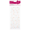 Lowercase Alphabet - Papermania Glitter Dot Stickers
